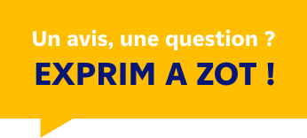 Un avis, une question ? Exprime a zot